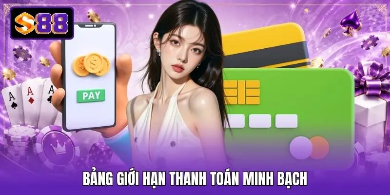 Bảng giới hạn thanh toán minh bạch Bảng giới hạn thanh toán minh bạch